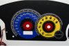 Mitsubishi Eclipse 3G светодиодные шкалы (циферблаты) на панель приборов