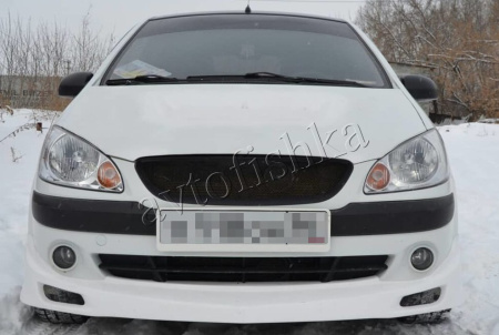 Hyundai Getz (05-11) Накладка на передний бампер Mugen