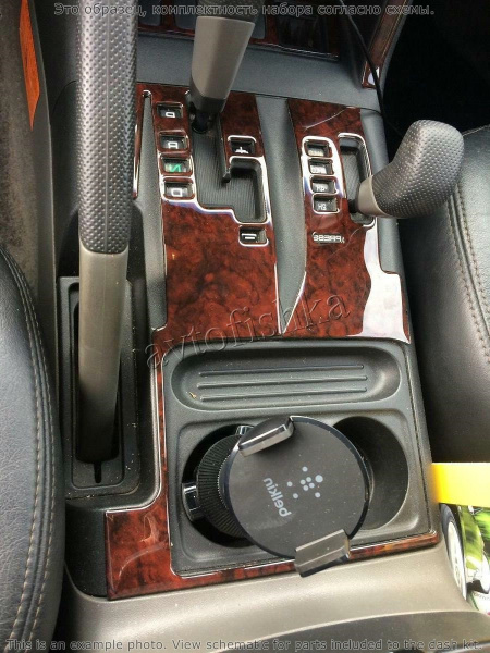 Декоративные накладки салона Mitsubishi Pajero/Montero 2000-2006 Соответствие OEM