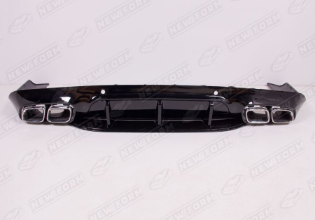 Mercedes-Benz CLS-Klasse C257 2017 - н.в. Диффузор с хром насадками 6.3 AMG