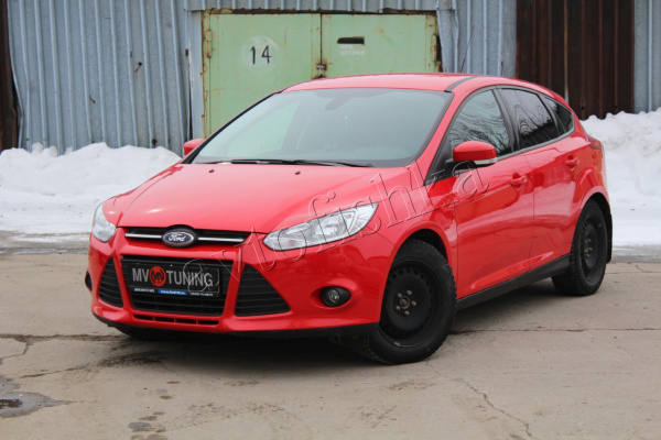 Ford Focus 3 (12 – 14) реснички на фары №2 узкие