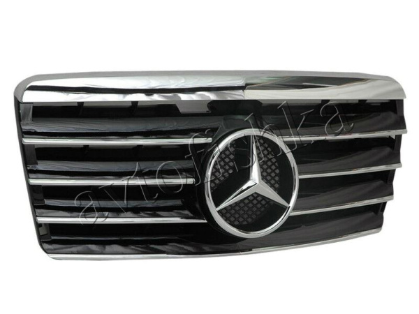 Mercedes E W124 (93-95) решетка радиатора, дизайн CL, черная