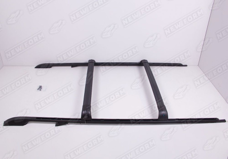 Land Rover Discovery 4 поколение (рестайлинг) 2013 - 2016 Комплект рейлинги и поперечины для Land Rover Discovery 4 рестайлинг черные