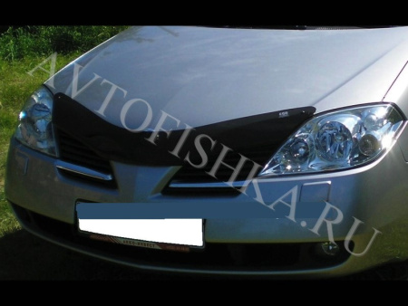 Дефлектор капота темный Nissan Primera 2002-2008