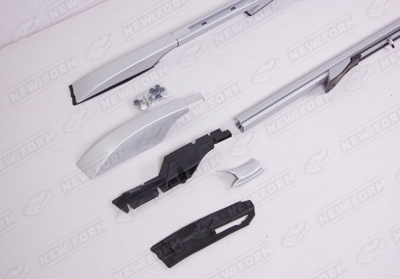 Land Rover Discovery 3 поколение 2004 - 2009 Рейлинги серебристые для Land Rover Discovery 3.