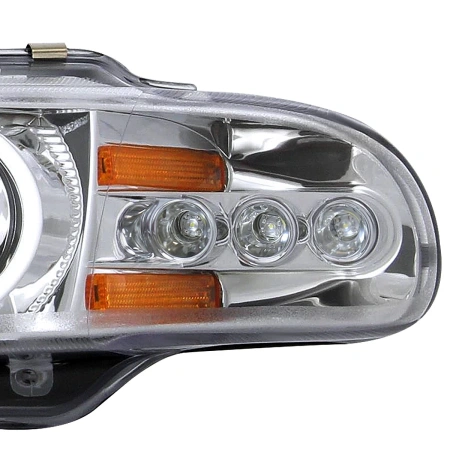 Chrysler Sebring, Dodge Avenger (95-00) фары линзованные передние хромированные, светодиодные