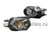 Mercedes C-class W203, W215, W211, W209, R230 фары противотуманные линзовые, AMG стиль, комплект 2 шт.