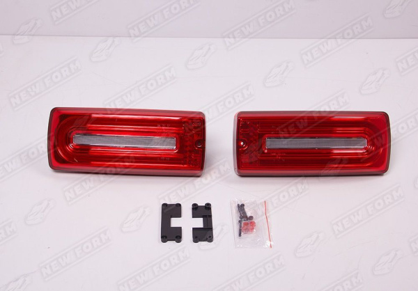 Mercedes-Benz G-Klasse W463 1990 - 2018 Фонари задние красные стиль 2018