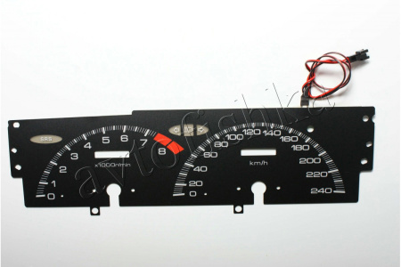 Honda Prelude светодиодные шкалы (циферблаты) на панель приборов - штатные