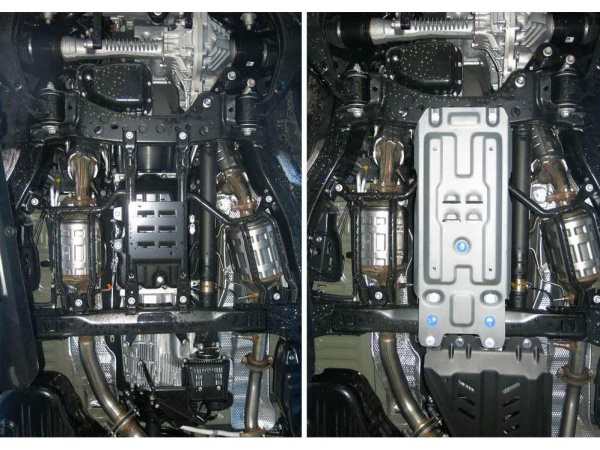 Lexus; Toyota LX; Land Cruiser (07–/12–/15–) Защита КПП, алюминий (LC200 V - 4,5TD,4,6,4,7,