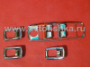 Mercedes W164 ML (05-) декоративные хромированные рамки кнопок стеклоподъемников, пластик, комплект 4 предмета.