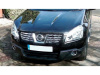 Nissan Qashqai (06-) окантовки противотуманных фар переднего бампера, комплект 2 шт.