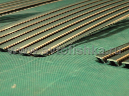 Chevrolet Tahoe (07-) накладки на решетку радиатора и бампера, алюминиевые, комплект 4 шт.