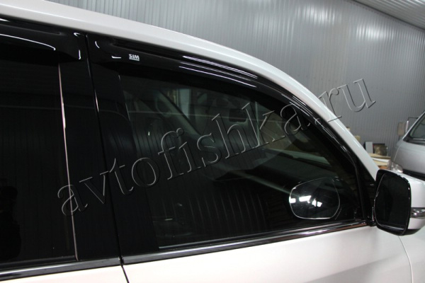 Toyota Land Cruiser 200 | Lexus LX570 (07- н.в.) Дефлекторы окон - 4 шт.