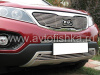 Kia Sorento 2 (09-) верхняя накладка на решетку радиатора