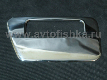 Toyota Land Cruiser Prado 120 (02-09) накладка на ручку задней двери, из нержавеющей стали