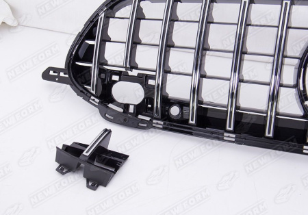 Mercedes-Benz AMG GT C190 рестайлинг 2017-н.в. Решетка радиатора хром