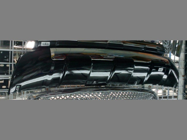 Toyota Land Cruiser Prado 150 (2009-) накладка на передний бампер, защита пластиковая