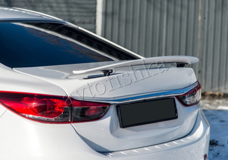 Mazda 6 (13 – 18) крышка багажника с выдвижным электо спойлером
