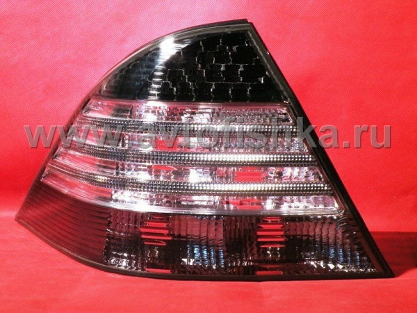 Mercedes S W220 (98-) фонари задние светодиодные тонированные, комплект 2 шт.