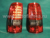 Chevrolet Silverado, GMC Sierra 03-06 фонари задние светодиодные красно-тонированные, комплект 2 шт.