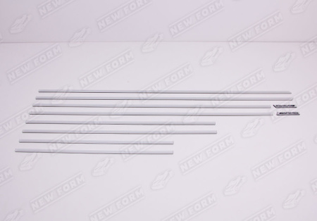 Mercedes-Benz G-Klasse W464 2018 - н.в. Молдинги AMG серебристые