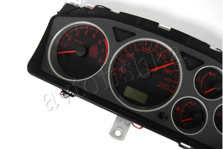 Mitsubishi Lancer 8 светодиодные шкалы (циферблаты) на панель приборов