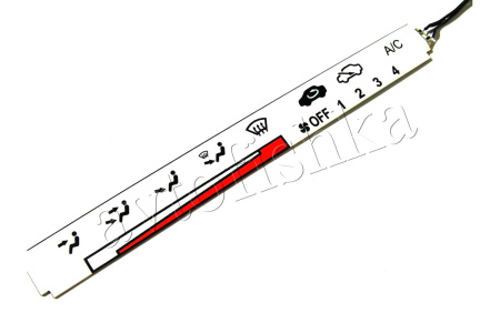 Honda Civic (92-95) светодиодные шкалы (циферблаты) на климат