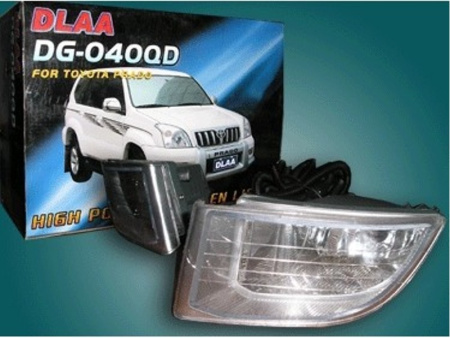 Toyota Land Cruiser Prado 120 (02-) фары противотуманные прозрачные, комплект 2 шт.