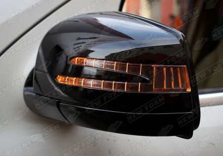 Mercedes-Benz M-Klasse W164 рестайлинг 2008 - 2011 Зеркала черные рестайлинг