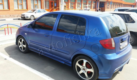 Hyundai Getz (02-11) Накладки на пороги