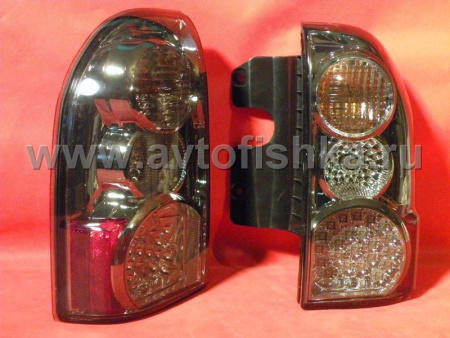 Suzuki Grand Vitara (99-05) фонари задние светодиодные тонированные, комплект 2 шт.