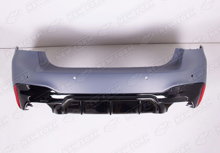 BMW 5 серия G30/G31 2016 - 2020 комплект рестайлинга М5 для переделки хром насадки