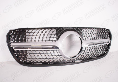 Mercedes-Benz X-Klasse 1 поколение 2017 - н.в. Решетка радиатора Diamond Sport серебро