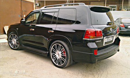 Lexus LX570 (07-15) расширители арок (фендеры) на крылья стиль JAOS