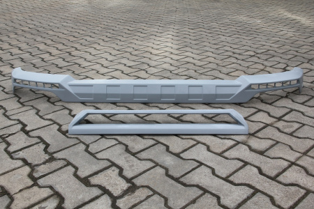 Mercedes W463 (89-16) Передняя юбка G63