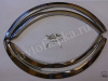 Ford Mondeo (00-07) хромированные накладки на арки крыльев, нержавеющая сталь, комплект 4 шт.