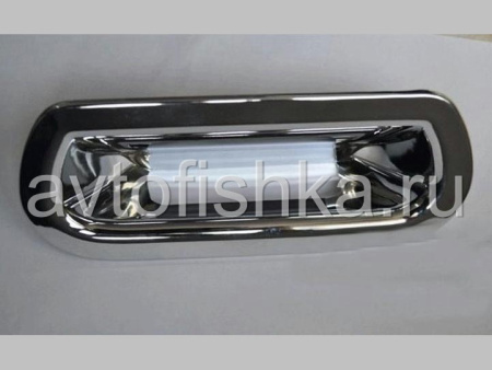 Honda CR-V (12-) хромированная пластиковая накладка на ручку задней двери