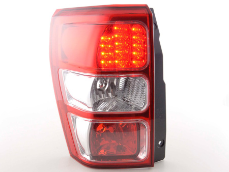 Suzuki Grand Vitara (05-) задние фонари светодиодные красно-белые, комплект лев.+прав.