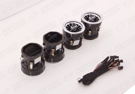 Mercedes-Benz V-Klasse 2 поколение (рестайлинг) 2019 - н.в. Воздуховоды вентиляции и отопления салона 3 цвета