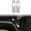 Hummer H2 (03-09) металлические хромированные замки капота, комплект 2 шт.