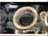 Audi A4 (01-04) фары передние линзовые хромированные, со светящимися ободками, под корректор, комплект 2 шт.