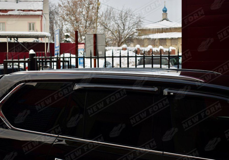 Lexus LX 450d 2015 - н.в. Рейлинги на крышу серебристые