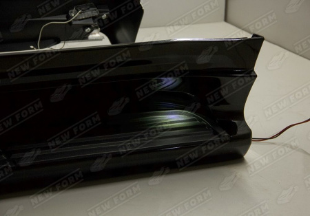 Toyota Land Cruiser LC 300 2021 - н.в. Пороги с подсветкой черные
