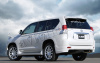 Toyota Land Cruiser Prado 150 (09 – 14) юбка заднего бампера в стиле JAOS | клыки