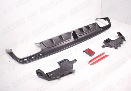 Mercedes-Benz S-Klasse W222 2013 - 2017 Диффузор с насадками Brabus