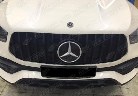 Mercedes-Benz GLE-Klasse V167 2018 - 2023 Решетка радиатора AMG GT черная в AMG пакете