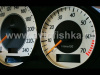 Mercedes W202 C class (93-95) светящиеся шкалы приборов - накладки на циферблаты панели приборов, дизайн № 2