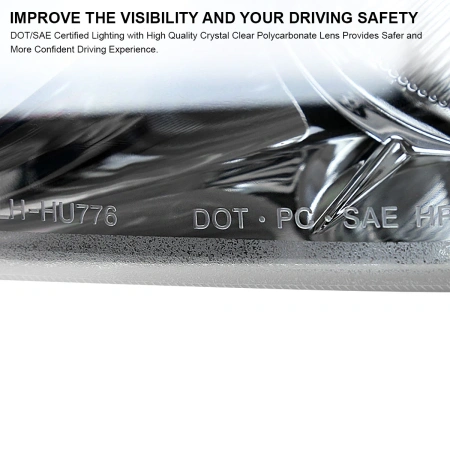 Chrysler Sebring, Dodge Avenger (95-00) фары линзованные передние хромированные, светодиодные