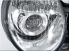 Mercedes E W210 (95-99) фары передние линзованные хромированные ксеноновые, комплект 2 шт.